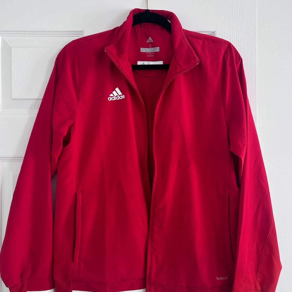 Adidas Men's Red Jacket